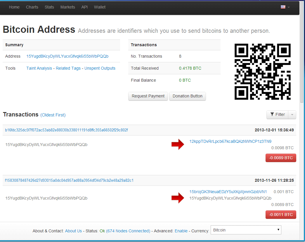 check your bitcoin balance